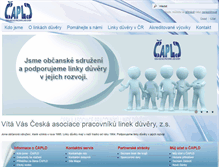 Tablet Screenshot of capld.cz